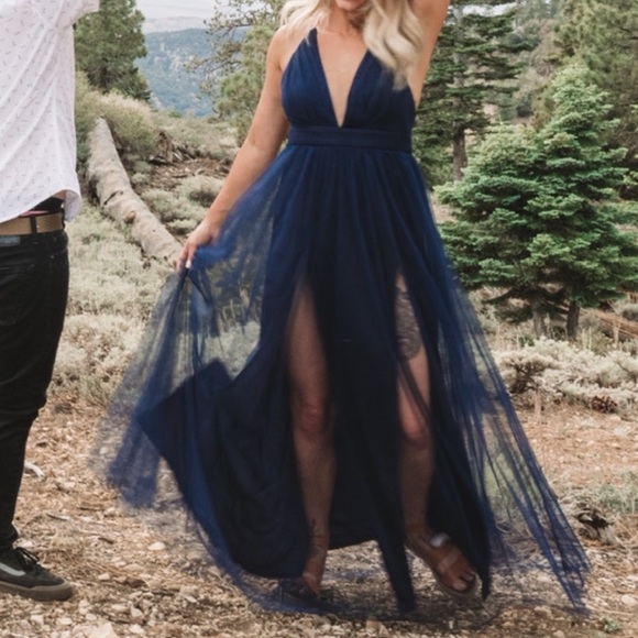 Tulle maxi dress - Picture 2 of 4